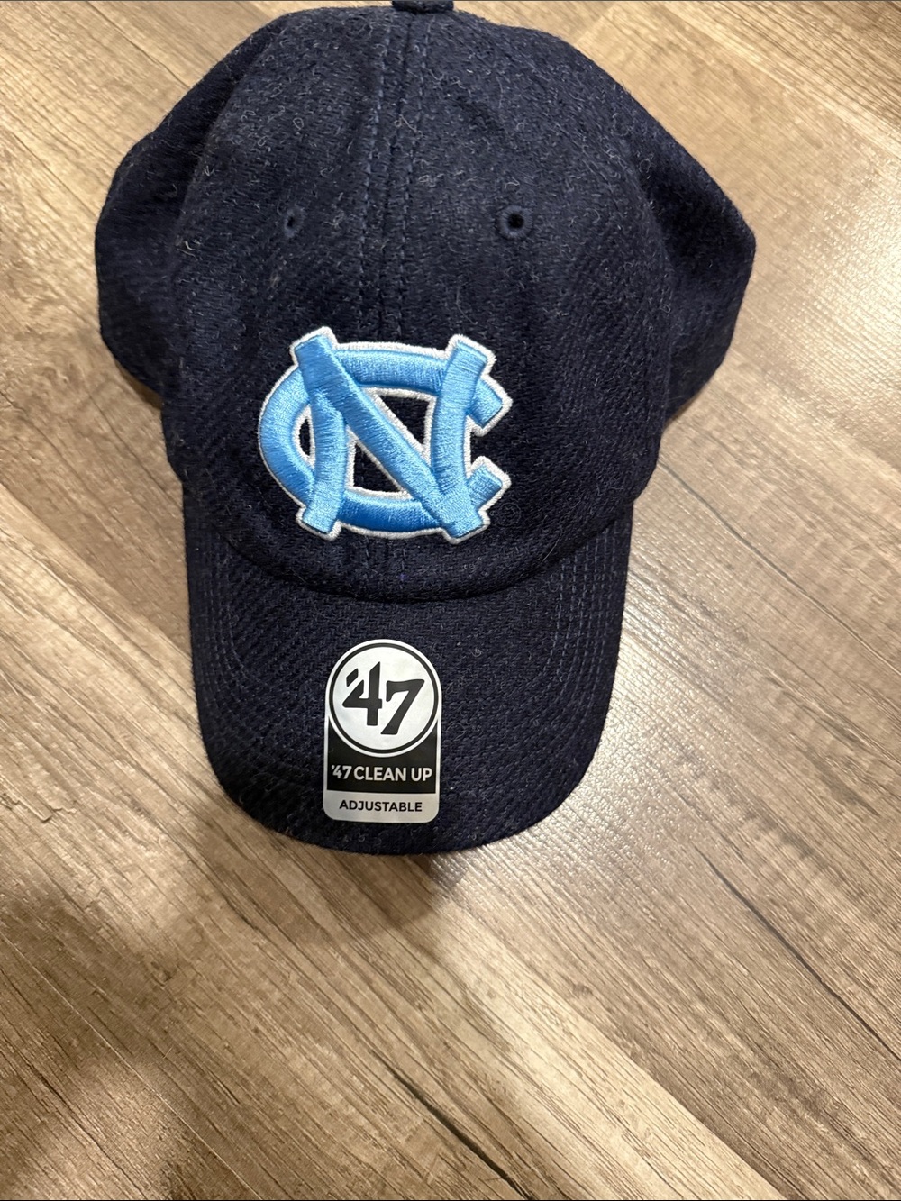 J. Crew Navy Cap with Light Blue UNC Logo
